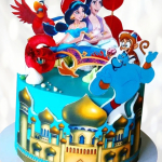 Торт по мотивам мультфильма Аладдин TMMA013222 фото и оформление торта