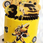 Торт Трансформер Бамблби TTB0013247 фото и оформление торта
