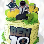 Торт Ben 10 с картинкой TB1K013257 фото и оформление торта