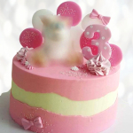 Торт на трехлетие девочке TTD0013280 фото и оформление торта