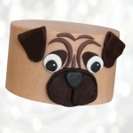 3D торт Собака Мопс 3TSM013289 фото и оформление торта