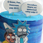 Торт Рик и Морти TRM0013298 фото и оформление торта