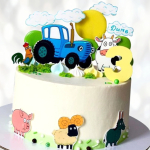 Торт по мультфильму Синий Трактор TMST013299 фото и оформление торта