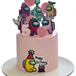 Торт Амонг Ас на 5 лет №2371