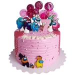 Торт Амонг Ас на 7 лет №2712