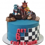 Торт Аниматроники с фотопечатью №1816