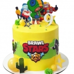 Торт Brawl Stars на день рождения №2047