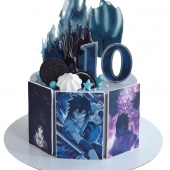 Торт Аниме на 10 лет №2321