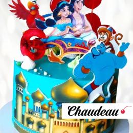 Торт по мотивам мультфильма Аладдин TMMA013222 фото и оформление торта