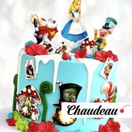 Сказочный торт Алиса на шестилетие STAS013227 фото и оформление торта