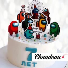 B-day торт Among Us BTAU013235 фото и оформление торта