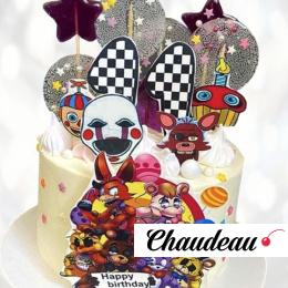 Торт с фигурками Аниматроников TFA0013240 фото и оформление торта