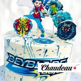 Торт Волчки Бейблэйд TVB0013252 фото и оформление торта