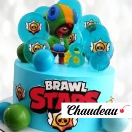 Торт Brawl Stars на 8 лет TBS80013277 фото и оформление торта