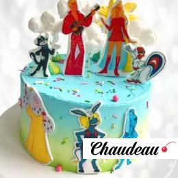 Торт Герои Бременских музыкантов TGBM013279 фото и оформление торта