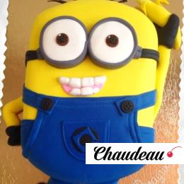 Торт в виде персонажа Миньона TVPM013292 фото и оформление торта