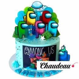 Торт Амонг Ас на 6 лет №2689