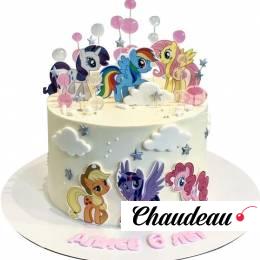 Торт безмастичный Май Литл Пони №2136 Торт безмастичный Май Литл Пони №2136