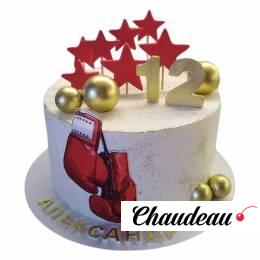 Торт Боксеру на 12 лет №2767