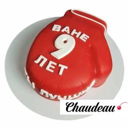 Торт Боксеру на день рождения 9 лет №2801