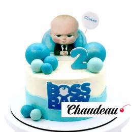 Торт Босс Молокосос на 2 года №2487 Торт Босс Молокосос на 2 года №2487