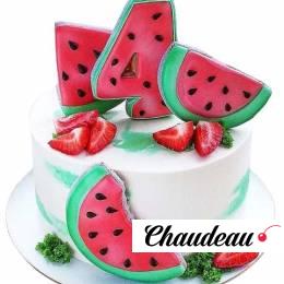 Торт в арбузном стиле №2531