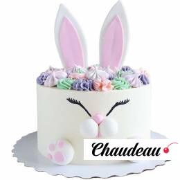 Торт в виде зайчика с ушками №2463 Торт в виде зайчика с ушками №2463