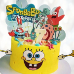 Губка Боб: торт на семь лет GBTS013332 фото и оформление торта