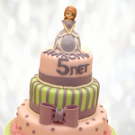 Торт маленькой принцессе на 5 лет TMP5013360 фото и оформление торта