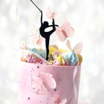 Торт юной гимнастке TYUG013361 фото и оформление торта