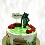 Торт по мотивам Жил-был пес TMZH013380 фото и оформление торта
