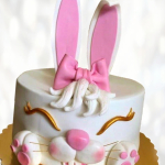Торт заячьи ушки TZU00013382 фото и оформление торта