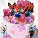 Торт Кошечки-Собачки мультфильм TKM0013387 фото и оформление торта