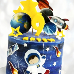 Торт космос на 9 лет TK9L0013396 фото и оформление торта