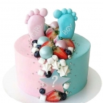 Торт Детские ножки №2539