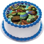 Торт детский с изображением Черепашек Ниндзя №283