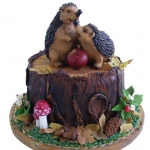 Торт Ежики на пеньке №383