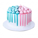 Торт гендерный розово-голубой №1548