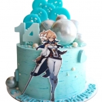 Торт Геншин Импакт №2325
