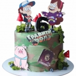 Торт Гравити Фолз на 6 лет №1785