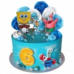 Торт Губка Боб и его друзья №1802