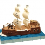 Торт Корабль Пиратов №555