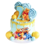 Торт Винни Пух на 2 года №2844
