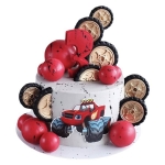 Торт Вспыш и Чудо машинки на 3 года №2832