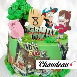 Торт Gravity Falls на 8 лет TGF80013323 фото и оформление торта