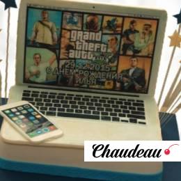 GTA 5 тематический торт G5TT013326 фото и оформление торта