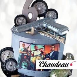 Торт ГТА на 6 лет TG6L0013327 фото и оформление торта