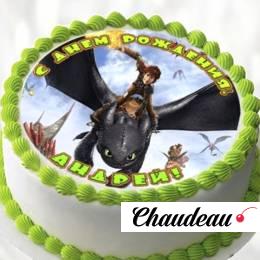 Торт "Как приручить дракона" (Беззубик) TPD0013347 фото и оформление торта