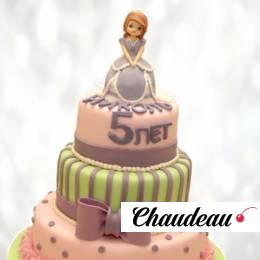 Торт маленькой принцессе на 5 лет TMP5013360 фото и оформление торта