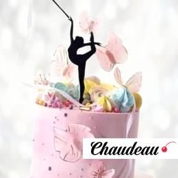 Торт юной гимнастке TYUG013361 фото и оформление торта